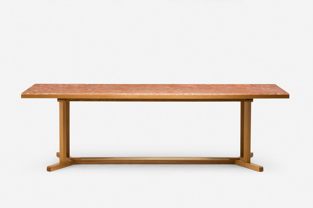 DANISH OILED OAK & ROSA NEGRAIS MARBLE