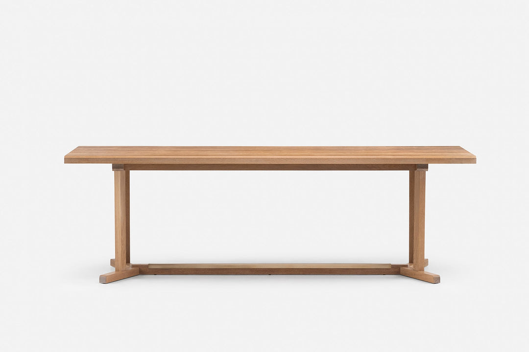 WHITE OILED OAK & BRUSHED BRASS