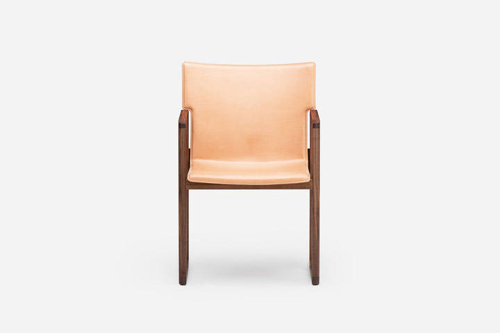 DANISH OILED WALNUT & NATURAL LEATHER