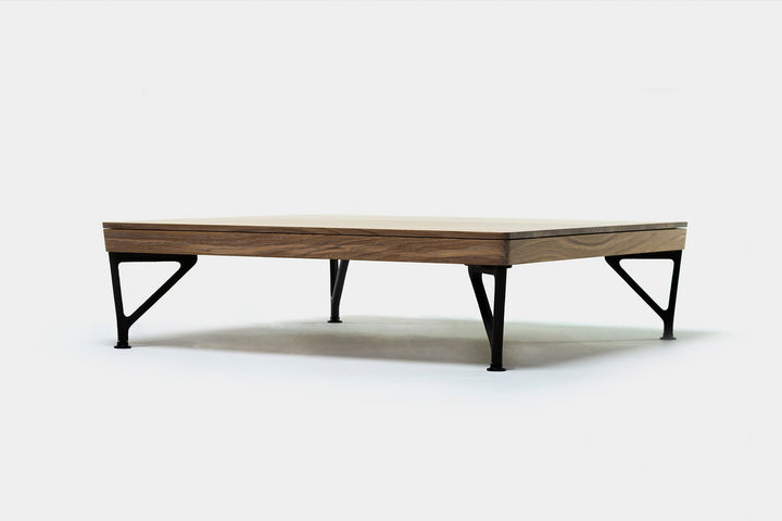 DANISH OILED OAK & CAST IRON