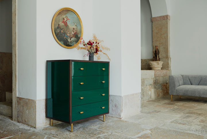 BLACK OILED WALNUT & FOREST GLOSS HDF