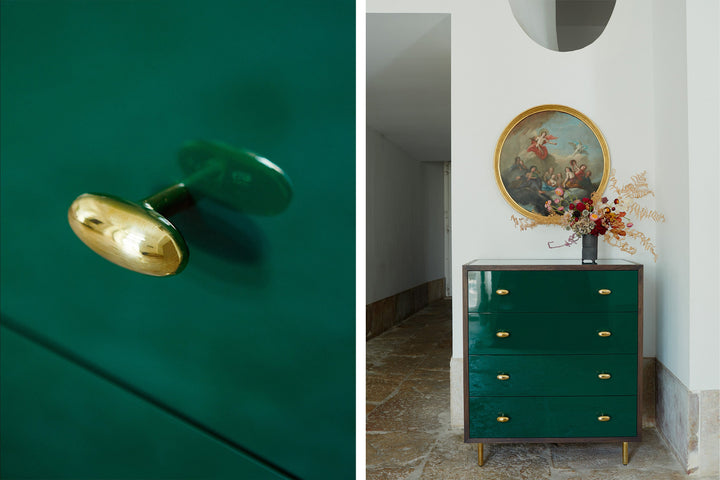 BLACK OILED WALNUT & FOREST GLOSS HDF