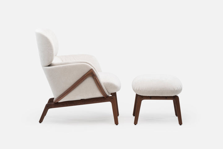DANISH OILED WALNUT & MAPLE 102 (+ ELYSIA LOUNGE CHAIR)