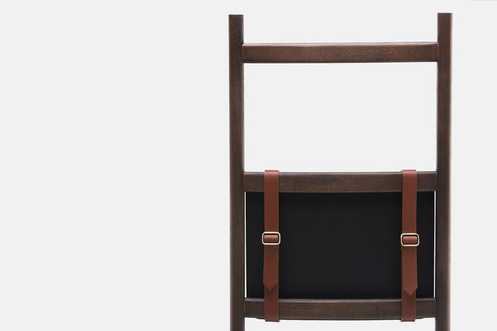 BLACK LEATHER (+ SHAKER CHAIR)