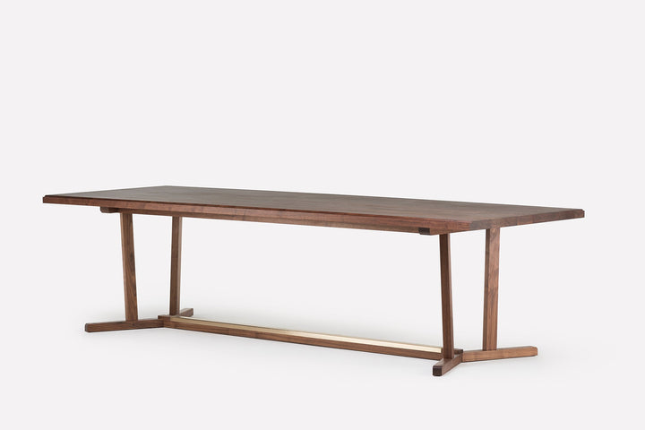 DANISH OILED WALNUT & BRUSHED BRASS