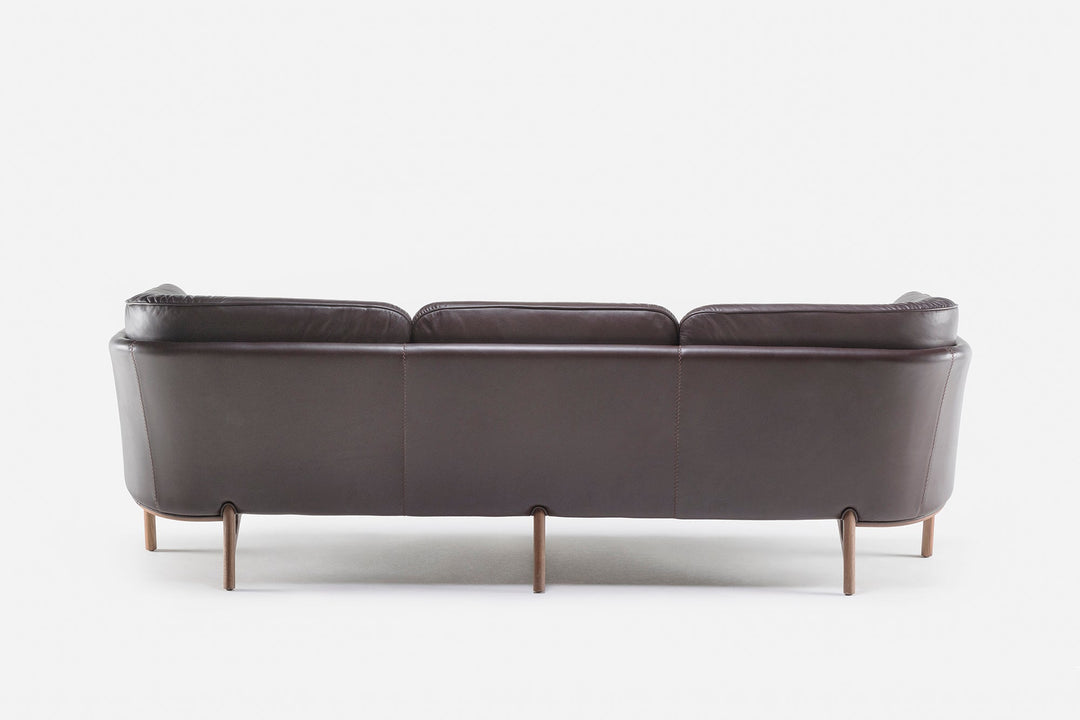 DANISH OILED WALNUT & ELMOTIQUE LEATHER (MODEL: L)