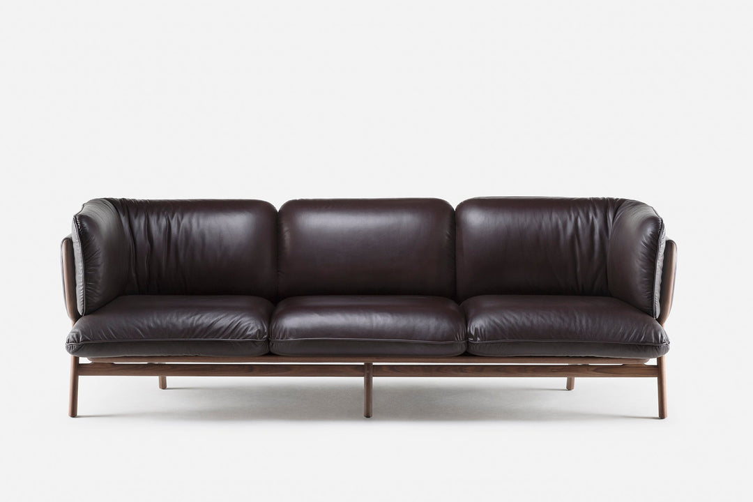 DANISH OILED WALNUT & ELMOTIQUE LEATHER (MODEL: L)